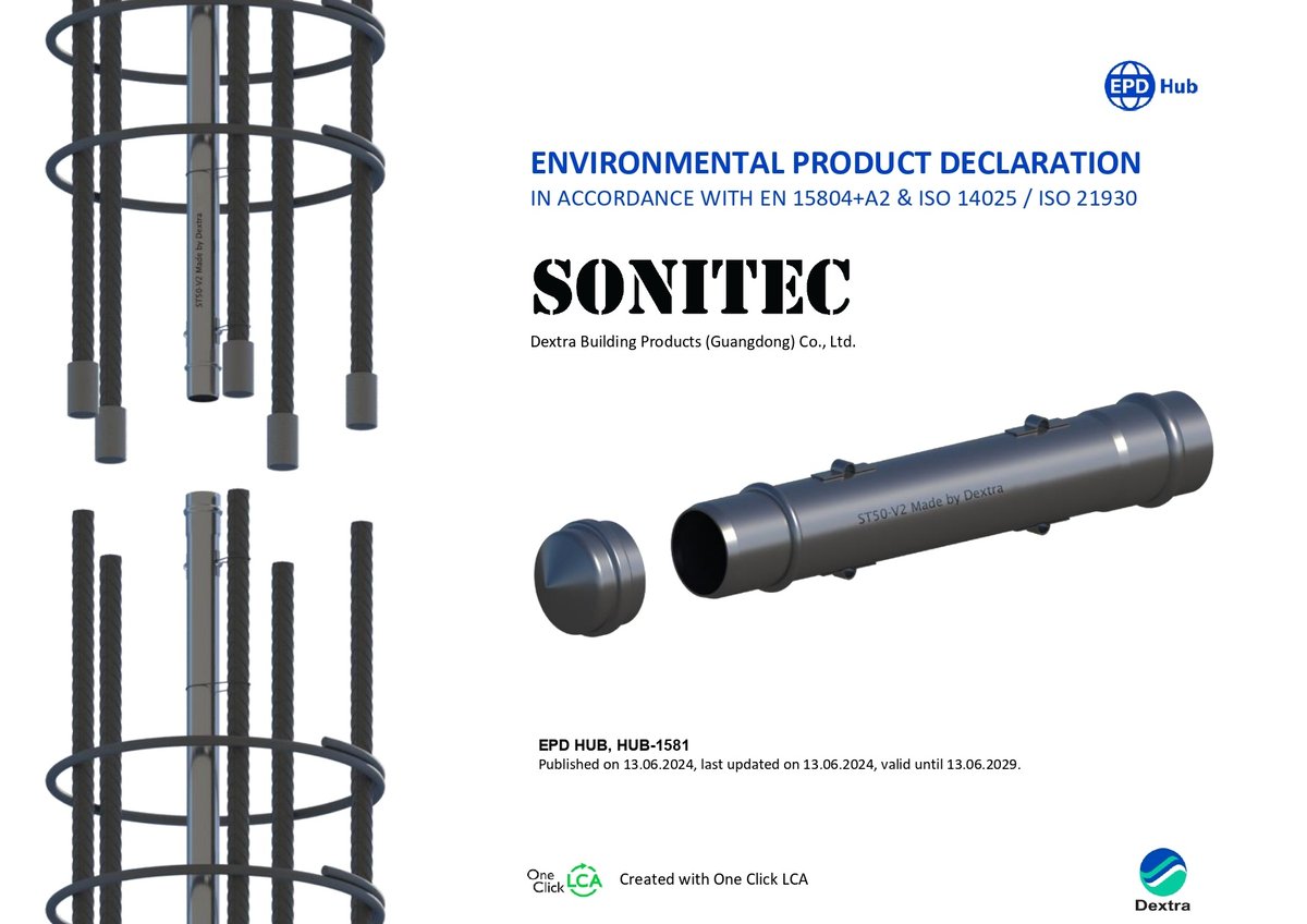 EPD_Dextra_Building_Products_Guangdong_Co._Ltd._SONITEC_HUB_One Click LCA